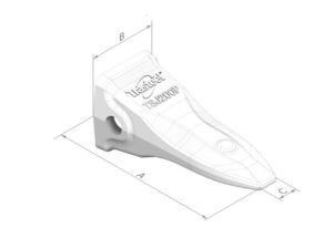 A B C Izmēri Trasteel zobam