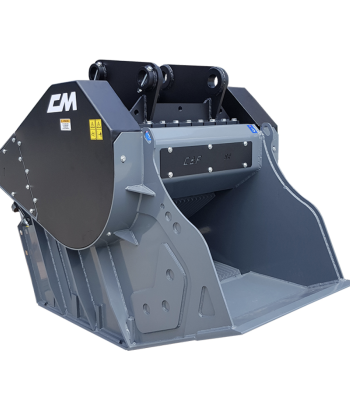 Crusher bucket for excavators from 7 to 45 tons