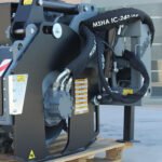 Hydraulic drum inclination