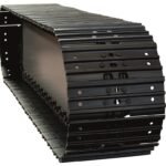 Mini excavator metal crawler tracks