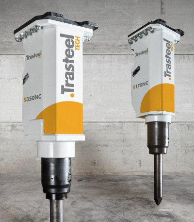 Trasteel Tech Hydraulic Hammers - Monoblock