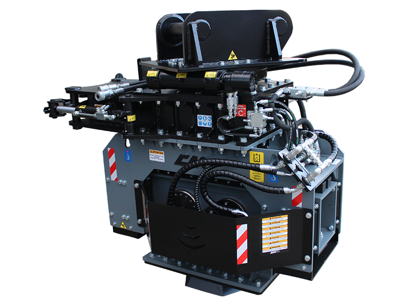 Vibrobliete un hidrauliskais pāļu iedzinējs